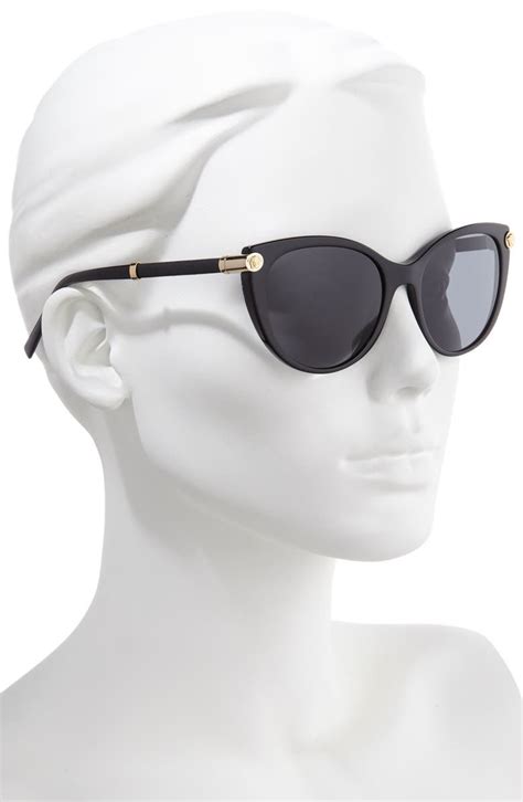 cat wear a versace sunglass|Versace 55mm cat eye sunglasses.